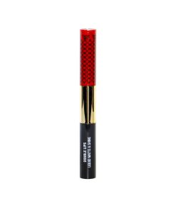 Alternative view of Double Lips Matte&Shine Bergamo Colleoni - Intense Red Magenta n. 501